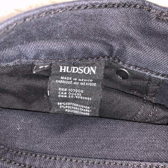 HUDSON Jeans Riley Crop Relaxed Star Grommet Sz 29 - Picture 9 of 12